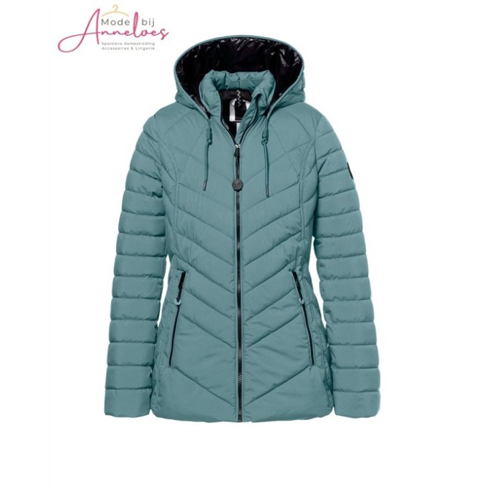 District Jassen Winterjas Cookie LM10310263 - Mineral blue District Jassen Winterjas Cookie LM10310263 - Mineral blue